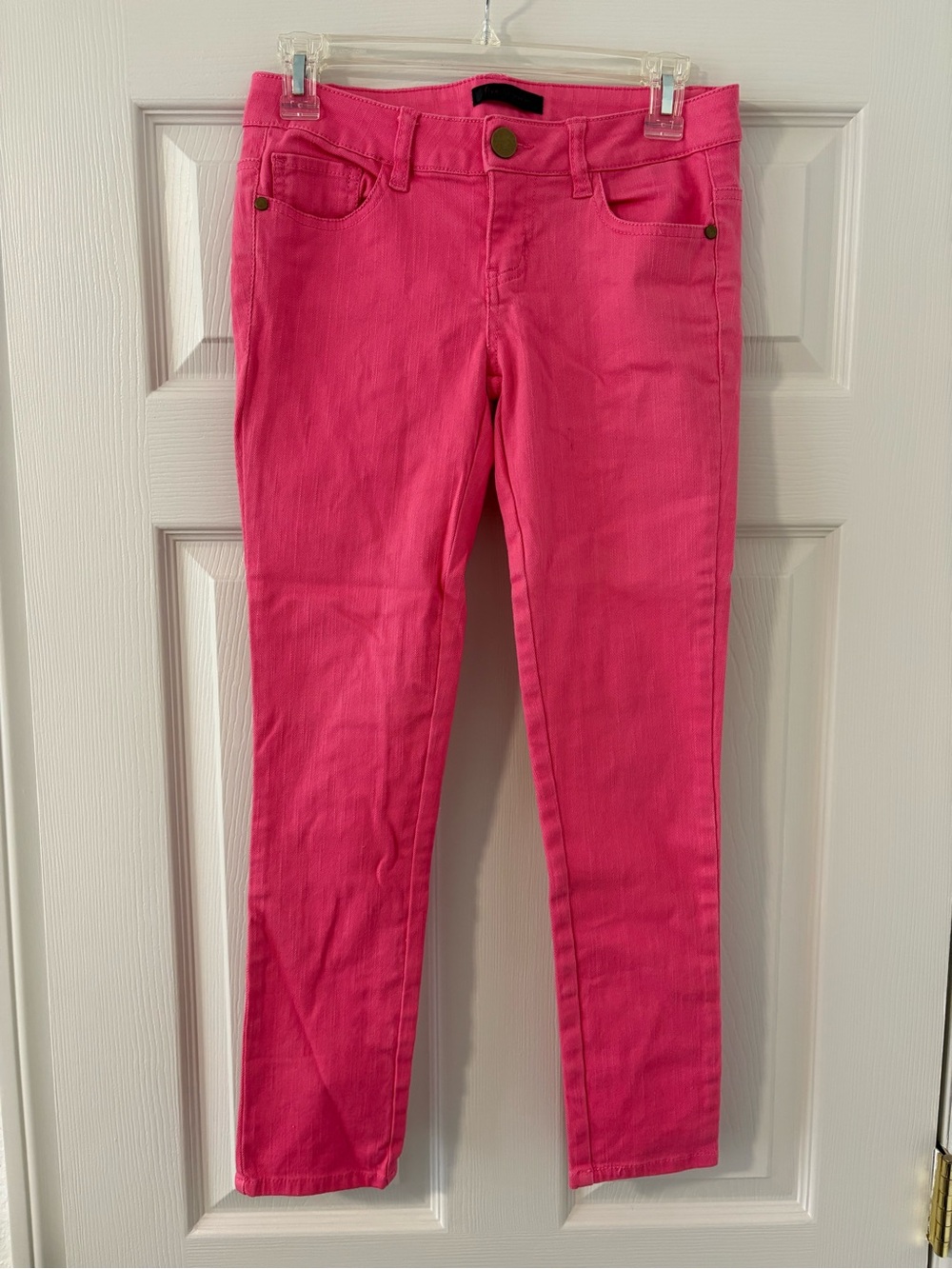 Fire Los Angeles Women’s Juniors Hot Pink Skinny Stretch Pants Size 1
